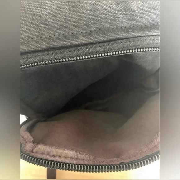 Palm & Peak Boutique Backpack Canvas Utility Style Bag Brown Trim - Picture 10 of 12